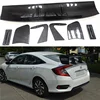 Real Carbon Fiber GT Wing Spoiler For Honda Civic V Style Rear Spoiler Professional Track Car Styling Accessories