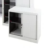 Plastic transparent extrusion profiles tambour door cabinet plastic roller shutter for filing cabinet