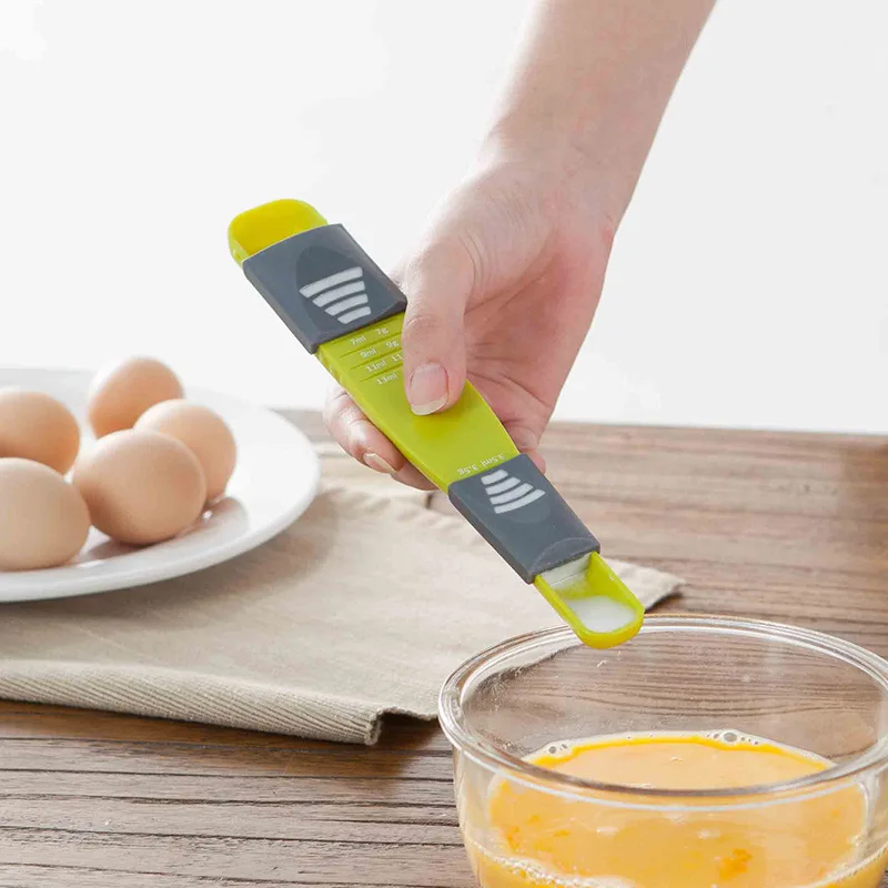 Factory Stock Kitchen Baking Tool Tea And Coffee Measuring Spoon,Ddjustable Digital Measuring Spoon, Green, support customized
Factory Stock Kitchen Baking Tool Tea And Coffee Measuring Spoon,Ddjustable Digital Measuring Spoon, Green, support customized