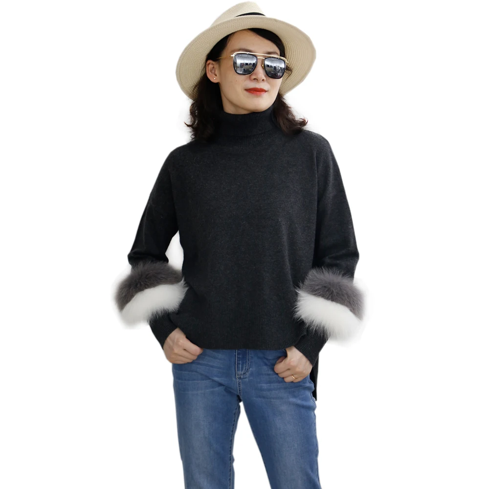 Top Quality Turtleneck Fleece Women Sweater Ladies Knitted Jumper Clothes Wool Blend Winter Jumper With Fur, Black, dark grey, light grey,beige,olive,dark green, pink
Top Quality Turtleneck Fleece Women Sweater Ladies Knitted Jumper Clothes Wool Blend Winter Jumper With Fur, Black, dark grey, light grey,beige,olive,dark green, pink