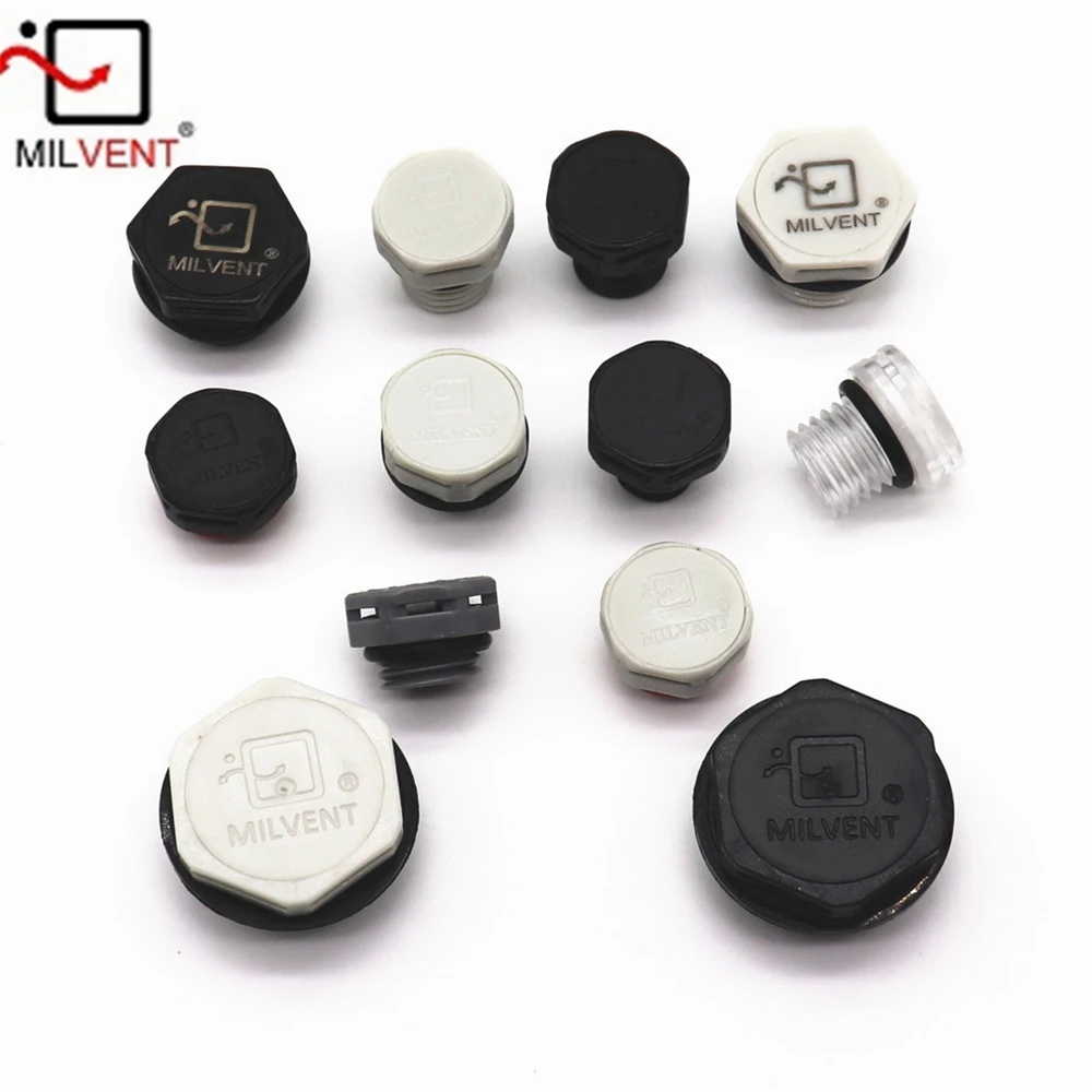 100PCS PG16 waterproof vent Pressure Vacuum Breaker, Light grey or black or basalt grey
100PCS PG16 waterproof vent Pressure Vacuum Breaker, Light grey or black or basalt grey