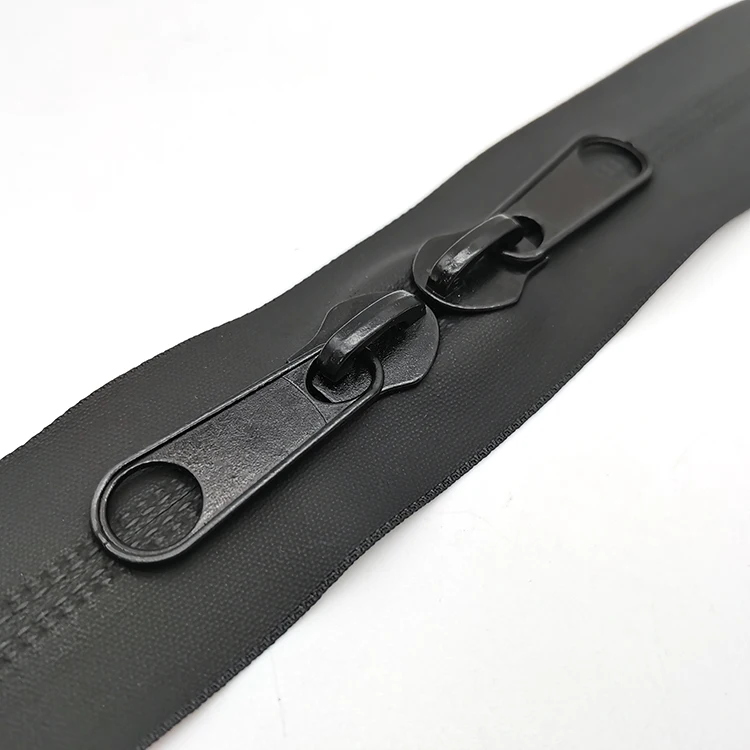 Vehicle large travel bag waterproof zipper double slider closed tail waterproof nylon zipper
Vehicle large travel bag waterproof zipper double slider closed tail waterproof nylon zipper