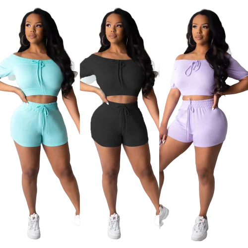 CY1222 Summer New Biker Short Sets Women Tracksuit Sets Sexy 2 piece Short Set Women Clothing
CY1222 Summer New Biker Short Sets Women Tracksuit Sets Sexy 2 piece Short Set Women Clothing