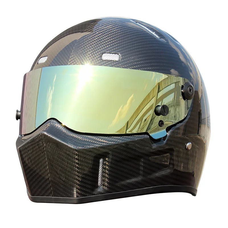 High Quality Unisex DOT Approved Motorcycle Helmet Motocross Carbon Fiber Full Face Off Road Racing Car Karting Helmet, 5 colors
High Quality Unisex DOT Approved Motorcycle Helmet Motocross Carbon Fiber Full Face Off Road Racing Car Karting Helmet, 5 colors