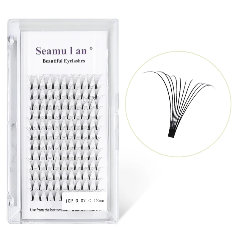 2021 0.07 C 3D/4D/5D/10D 8-12mm 12lines Premade Volume Fans Short Stem Fan Eyelashes Korean White Box stock directly shipping, Natural black
2021 0.07 C 3D/4D/5D/10D 8-12mm 12lines Premade Volume Fans Short Stem Fan Eyelashes Korean White Box stock directly shipping, Natural black