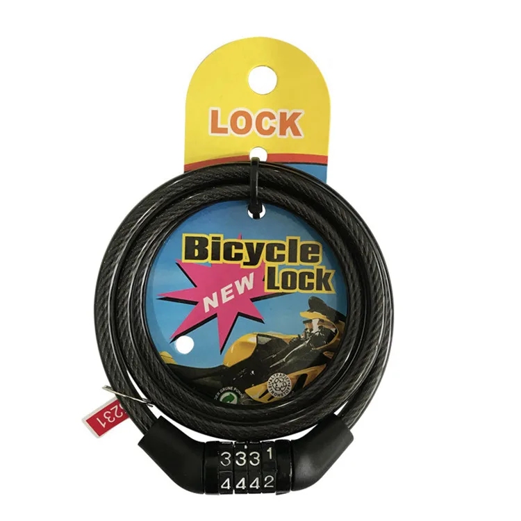 Wholesale Cycling Long Bicycle Steel Cable Lock,Anti Scratch 4 Digit Combination Chain Lock, As shown
Wholesale Cycling Long Bicycle Steel Cable Lock,Anti Scratch 4 Digit Combination Chain Lock, As shown