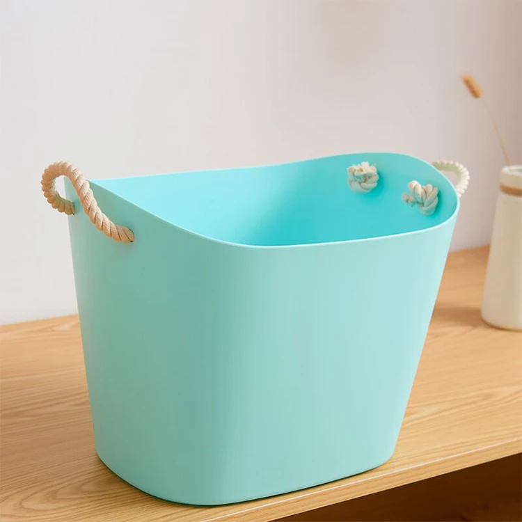 High quality sellable Japanese INS style windproof drawstring hamper PE blue modern foldable plastic laundry hamper with handles, Colours
High quality sellable Japanese INS style windproof drawstring hamper PE blue modern foldable plastic laundry hamper with handles, Colours