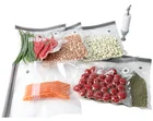 Patent product sells reusable practical vacuum transparent food bag