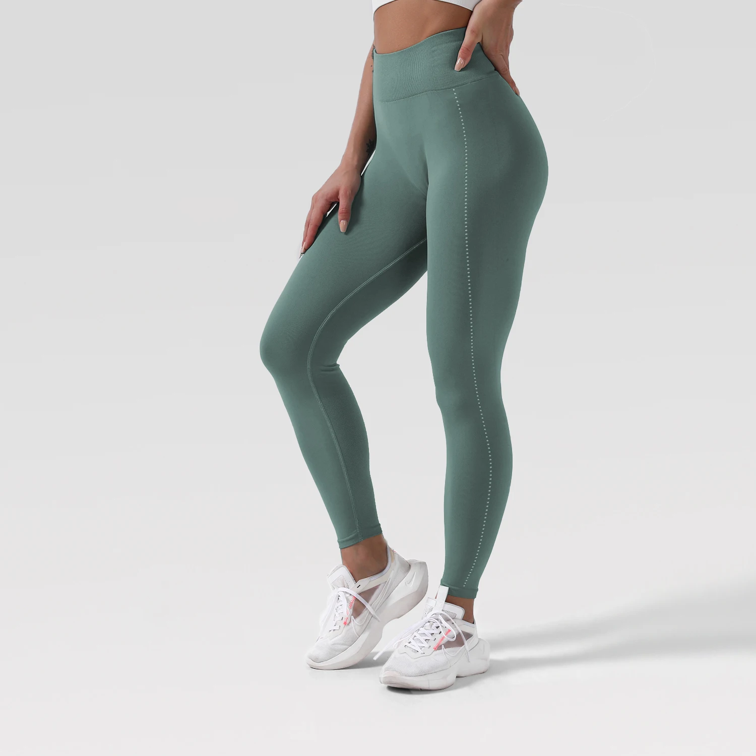Gym Sport Leggings High End Yoga Workout Pants High Waist Slim Fit Seamless Motivation Power Trousers, As picture
Gym Sport Leggings High End Yoga Workout Pants High Waist Slim Fit Seamless Motivation Power Trousers, As picture