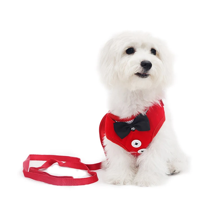 Hot Sale Pet Walking Harness Bowknot Chest Strap Puppy Traction Belt Vest Type Dog Leash
Hot Sale Pet Walking Harness Bowknot Chest Strap Puppy Traction Belt Vest Type Dog Leash