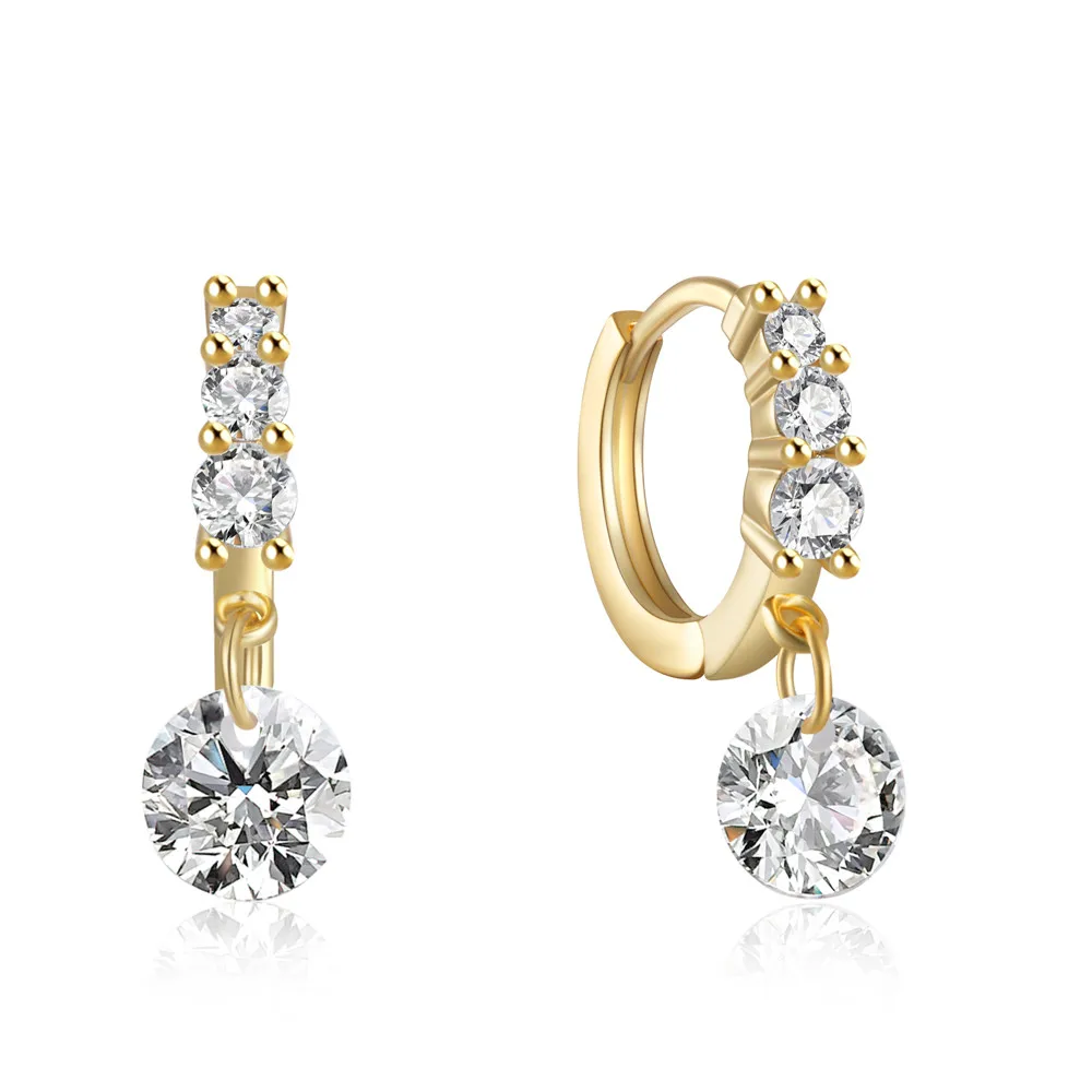 dropshipping 925 silver earrings jewelry women 18K gold plated 925 sterling silver hoop earring with zircon pendant jewelry
dropshipping 925 silver earrings jewelry women 18K gold plated 925 sterling silver hoop earring with zircon pendant jewelry