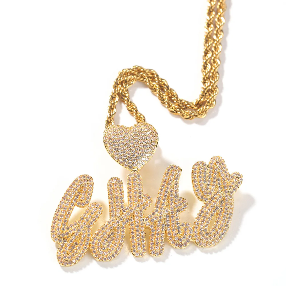 2021 Valentine's Day Present Gold Plated Custom Letter With Heart Hook Initial Personalized Name Pendant Necklace
2021 Valentine's Day Present Gold Plated Custom Letter With Heart Hook Initial Personalized Name Pendant Necklace