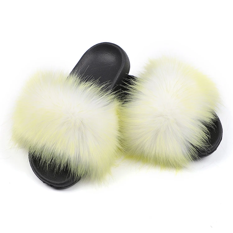 Faux Fur Slides Flat Sole Open Toe Indoor Outdoor Slip on House Slippers for Women Girls Fluffy, 6 colors as pictures
Faux Fur Slides Flat Sole Open Toe Indoor Outdoor Slip on House Slippers for Women Girls Fluffy, 6 colors as pictures