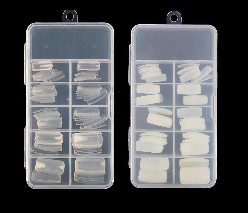 100Pcs French Fake Nail Tips Full Cover Manicure Lady Artificial Nail Art Tips with Box, Transparent / white / natural
100Pcs French Fake Nail Tips Full Cover Manicure Lady Artificial Nail Art Tips with Box, Transparent / white / natural