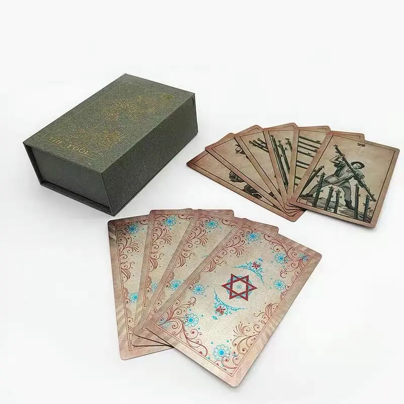 Custom Tarot Cards Paper Game Card Custom Tarot Cards Deck Visionary Tarot Printed, 4c+4c cmyk pantone
Custom Tarot Cards Paper Game Card Custom Tarot Cards Deck Visionary Tarot Printed, 4c+4c cmyk pantone