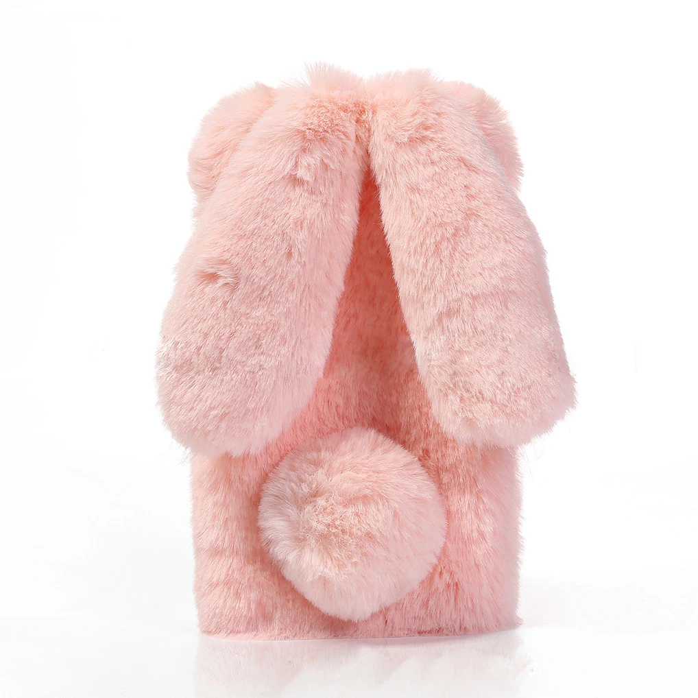 2021 New best selling rabbit ears fluffy plush warm phone case soft tpu material mobile phone bags
2021 New best selling rabbit ears fluffy plush warm phone case soft tpu material mobile phone bags