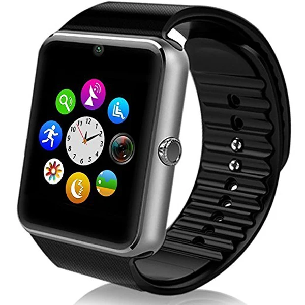 Elegant Sport Smartwatch For iPhone Touch Screen Waterproof GT08 Smart Watch With Sim Card Slot For Android, Silver;black;gold;red
Elegant Sport Smartwatch For iPhone Touch Screen Waterproof GT08 Smart Watch With Sim Card Slot For Android, Silver;black;gold;red