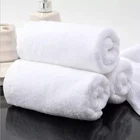 Soft and comfortable 100% cotton 21s terry 5 star hotel spa 40*80 cm quick dry plain white 180g face towel for wholesale