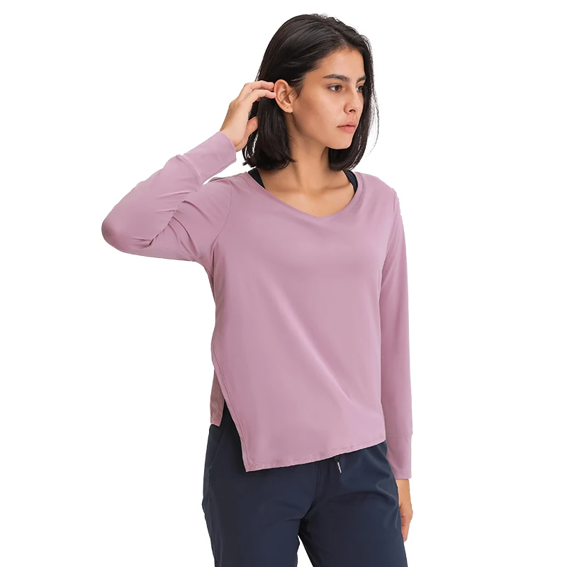 High Quality Sports Shirts Fitness Quick Dry Outdoor Running Tops New Design Yoga Shirts Women, Picture shows
High Quality Sports Shirts Fitness Quick Dry Outdoor Running Tops New Design Yoga Shirts Women, Picture shows