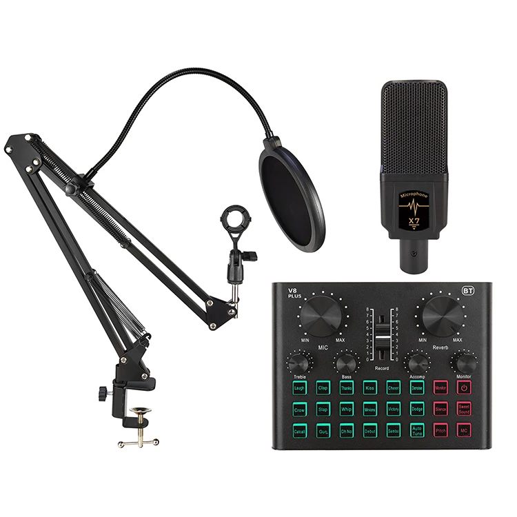 Plug Play ALL-IN-ONE Mixer Bundle Music DJ Podcast Mixer PC Sound Card Live Recording Equipment Autotune Voice Changer
Plug Play ALL-IN-ONE Mixer Bundle Music DJ Podcast Mixer PC Sound Card Live Recording Equipment Autotune Voice Changer
