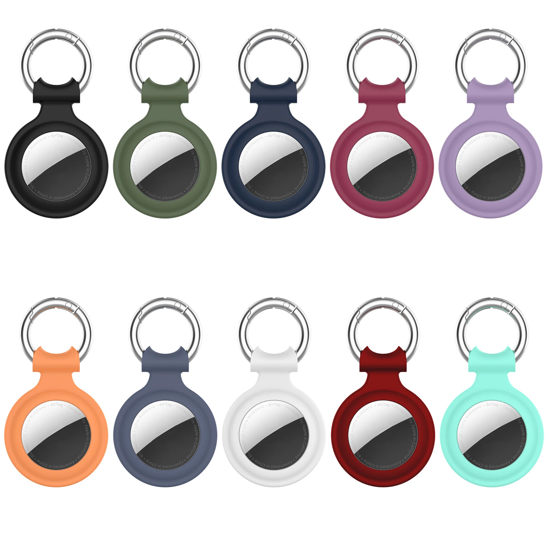 BOORUI Soft Silicone love pattern protective tracker sleeve shockproof bag dog clear for airtag case, 10 colors
BOORUI Soft Silicone love pattern protective tracker sleeve shockproof bag dog clear for airtag case, 10 colors