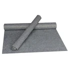 Grey embossed used hotel carpet for outdoor wedding and stage