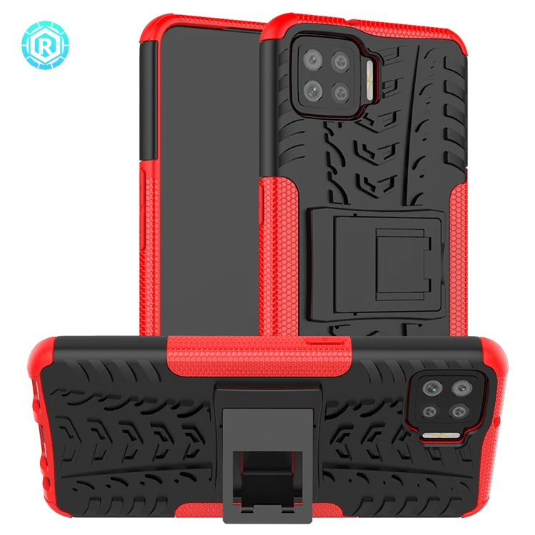 Rugged Hybrid Cover For Oppo F17 Case Back Phone Cover For Oppo F17