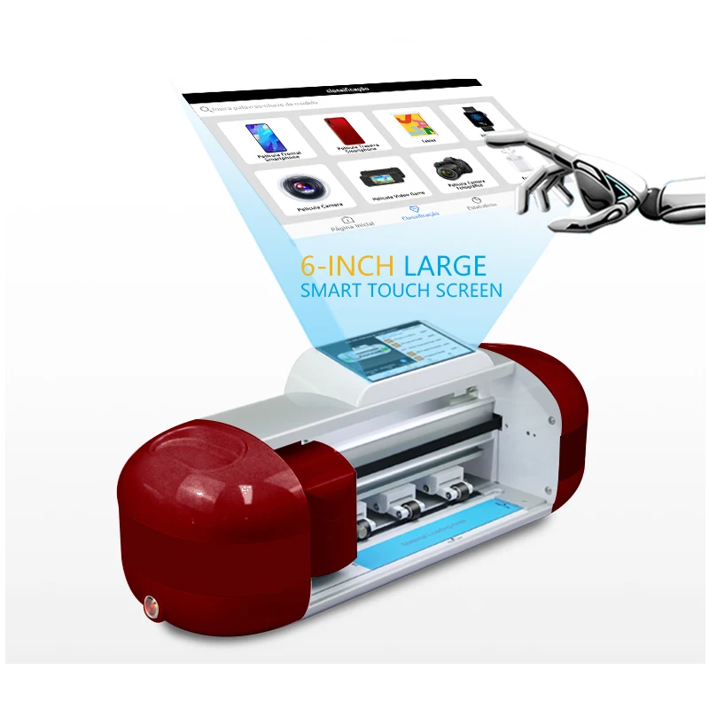New Generation 3C Sticker & Screen Protector TPU PVC TPH Mobile Phone Film Cutter Plotter Machine
New Generation 3C Sticker & Screen Protector TPU PVC TPH Mobile Phone Film Cutter Plotter Machine