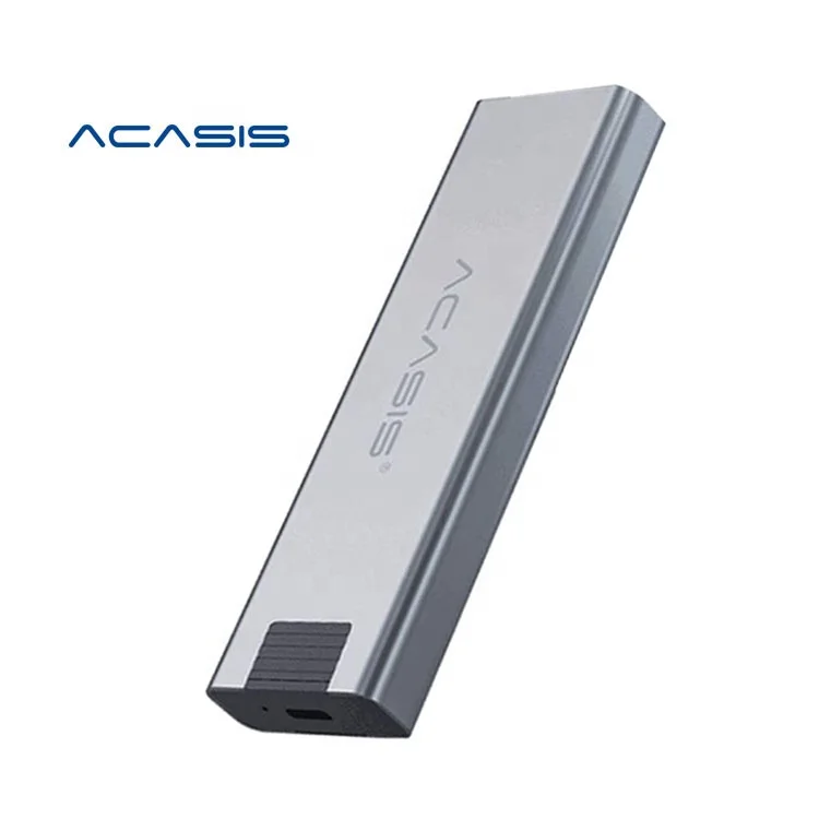

Acasis Ssd M2 NVME Enclosure for NVME PCIE SATA M/B Key SSD Disk SSD Hard Disk Cases M.2 to USB Type C 3.1 with Cable