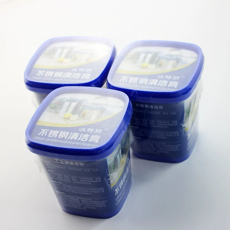 Stainless Steel Cleaning Paste For Kitchen Cookware Scale Pot Cleaning Washing Steel Bottom Cream, Customized
Stainless Steel Cleaning Paste For Kitchen Cookware Scale Pot Cleaning Washing Steel Bottom Cream, Customized