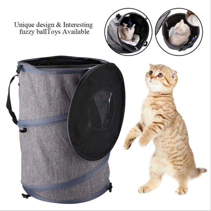 Multi functional pet owner outside cat bag cat tunnel cat bed foldable Oxford cloth scratch resistant polyester handle, As picture
Multi functional pet owner outside cat bag cat tunnel cat bed foldable Oxford cloth scratch resistant polyester handle, As picture