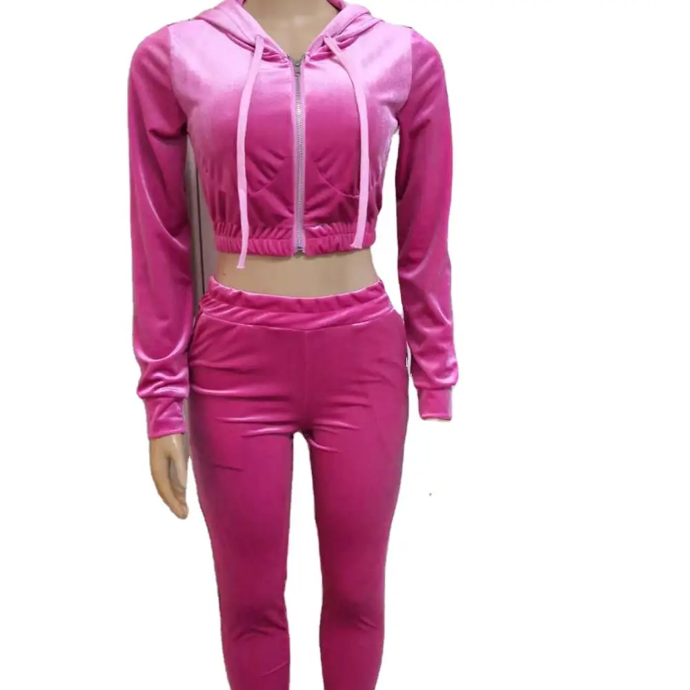ZN cute 2 Piece Outfits Velour Tracksuit for Women Zip Up Hoodie Velvet Jogging Sweatsuit Workout
ZN cute 2 Piece Outfits Velour Tracksuit for Women Zip Up Hoodie Velvet Jogging Sweatsuit Workout