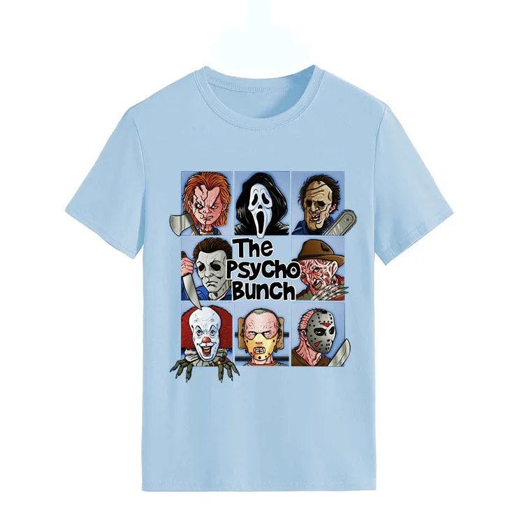 2021 USA Individualized The Psycho Bunch Pattern Printed O-Neck Short Sleeves Cotton T Shirts Fashion Design Free Shipping
2021 USA Individualized The Psycho Bunch Pattern Printed O-Neck Short Sleeves Cotton T Shirts Fashion Design Free Shipping