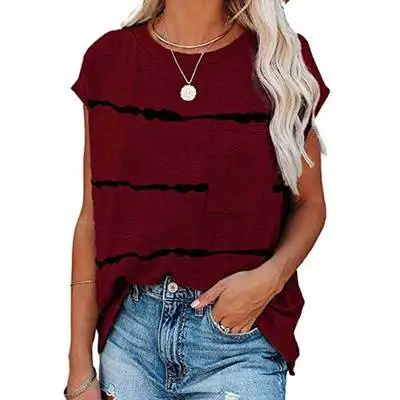 F40740A the new designed sexy print comfortable O-neck women's t-shirts plus size t-shirts for women, As picture
F40740A the new designed sexy print comfortable O-neck women's t-shirts plus size t-shirts for women, As picture