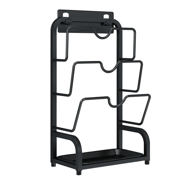 Wall Hanging and standing Pot Cover Frame Kitchen Rack Organizer Set for Household Items
Wall Hanging and standing Pot Cover Frame Kitchen Rack Organizer Set for Household Items