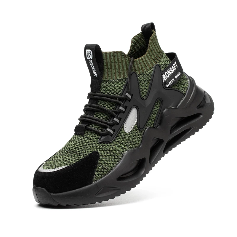 New design Fashion comfortable worker safety shoes Anti-slip steel toe shoes Breathable Reflective Casual Sneaker
New design Fashion comfortable worker safety shoes Anti-slip steel toe shoes Breathable Reflective Casual Sneaker