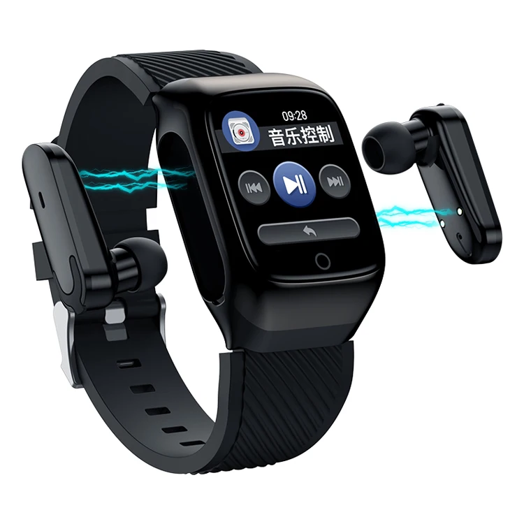Newest Arrival 2021 S300 smartwatch two in one with headphones smart watch tws bluetooth earphone 2 in 1 and earbuds, Black
Newest Arrival 2021 S300 smartwatch two in one with headphones smart watch tws bluetooth earphone 2 in 1 and earbuds, Black