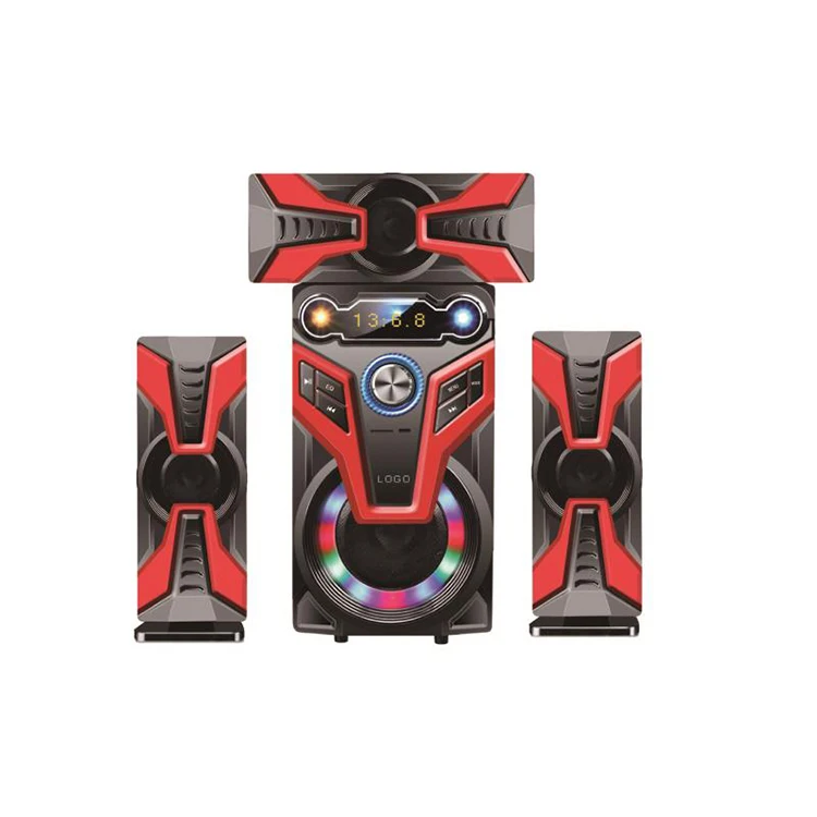 3.1 home theatre tower speaker With BT FM Remote control - ANKUX.COM