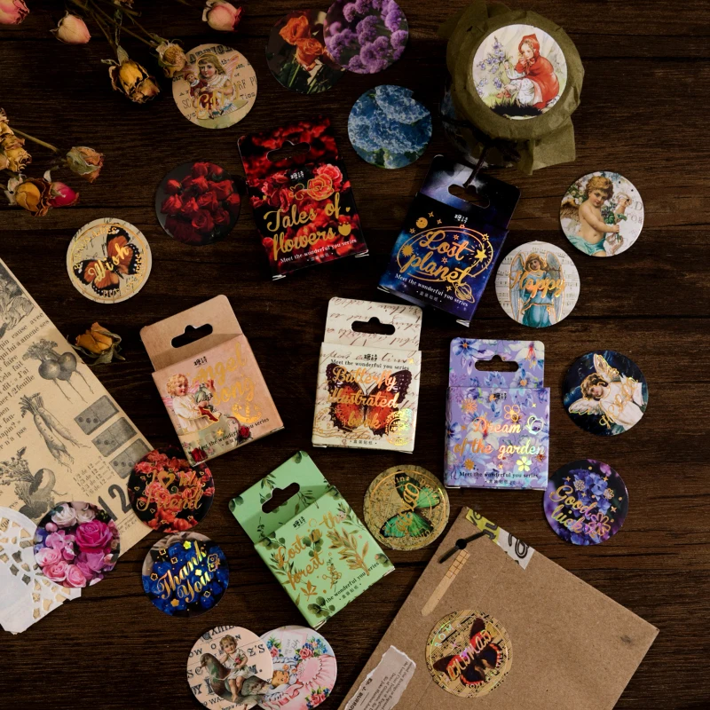 45 Pcs/box Candy Posts Box-Packed Stickers Meet the Beautiful You Series Retro Art Notebook DIY Decorative gliding Sticker label
45 Pcs/box Candy Posts Box-Packed Stickers Meet the Beautiful You Series Retro Art Notebook DIY Decorative gliding Sticker label