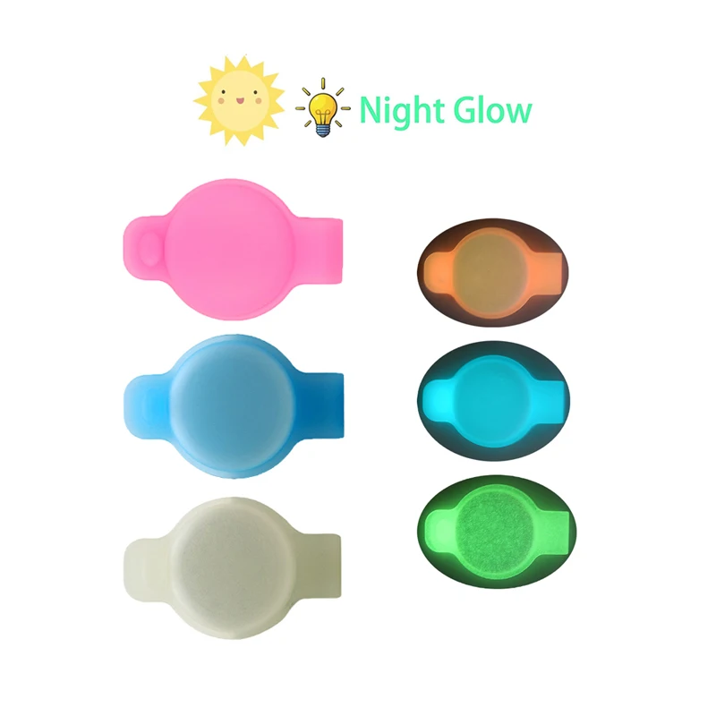 Luminous Silicone Case for Airtag Dog Collar Holder Protective Skin Cover Anti-lost Locator for Airtag 2021 Pet Airtag Collar
Luminous Silicone Case for Airtag Dog Collar Holder Protective Skin Cover Anti-lost Locator for Airtag 2021 Pet Airtag Collar