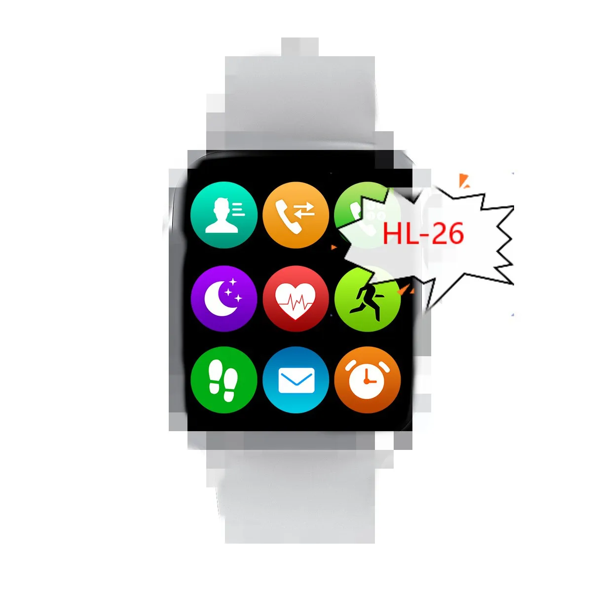 HL26 smartwatch heart rate monitor healthBroadcast sleep heart rate body temperature Data BLE gateway customization
HL26 smartwatch heart rate monitor healthBroadcast sleep heart rate body temperature Data BLE gateway customization