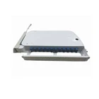 Available Customized for Plastic 48 Port Fiber Optic Patch Panel ODF-PRW-1U
