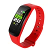 Factory price color strap touch screen smart watch monitor ECG GPS motion trail watches C1 Pro