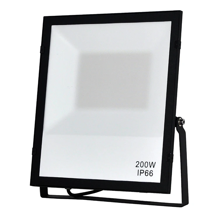 200W High Brightness IP66 Waterproof Floodlight Slim LED Flood Light for Outdoor