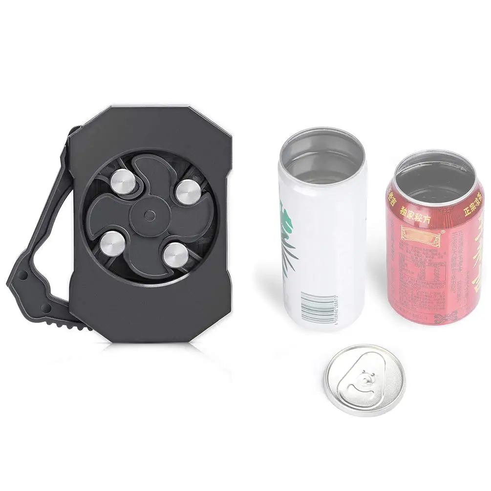 Creative stainless multifunctional drinks beer wine go swing topless can opener, Black gray
Creative stainless multifunctional drinks beer wine go swing topless can opener, Black gray