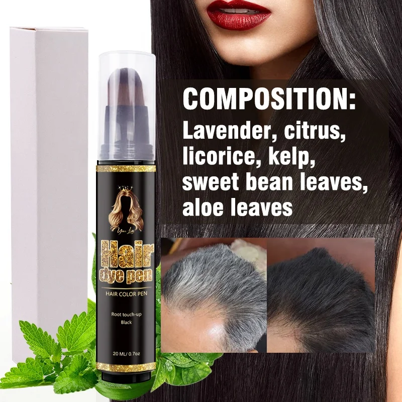 Hot selling private label Temporary Hair dye pen Concealer Brush natural black dark brown wig pen Washable Hair Dye pen, Black, dark brown, brown
Hot selling private label Temporary Hair dye pen Concealer Brush natural black dark brown wig pen Washable Hair Dye pen, Black, dark brown, brown