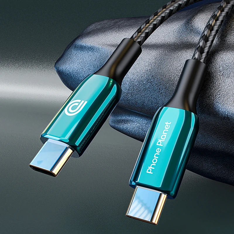 Phone Planet Fast Charging Cable USB C to USB C Mobile Phone Charger Cable Nylon Braided Type C Data Cable For Android Samsung
Phone Planet Fast Charging Cable USB C to USB C Mobile Phone Charger Cable Nylon Braided Type C Data Cable For Android Samsung