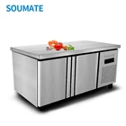 Kitchen Appliance Stainless Steel Under Counter Refrigerator Freezer