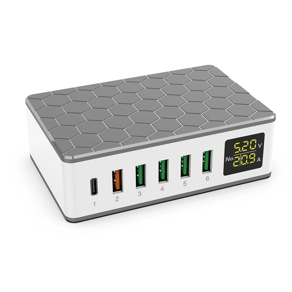 USB Ports Charger Adapter 1 port 30W PD Charger Portable Multi Port USB Charger, White
USB Ports Charger Adapter 1 port 30W PD Charger Portable Multi Port USB Charger, White