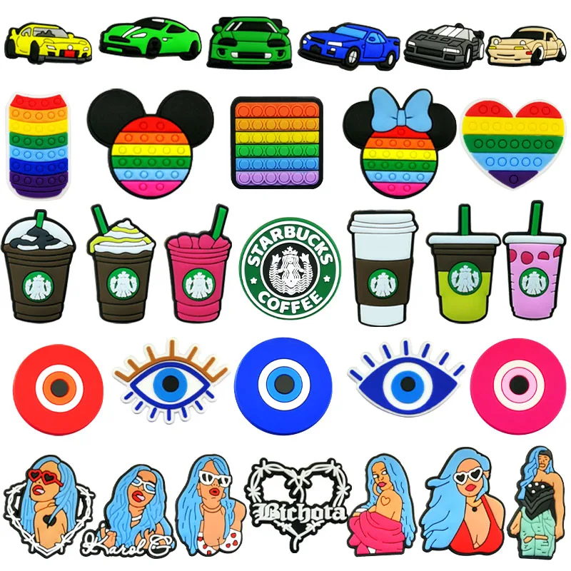 evil eyes karol g wholesale custom clog croc PVC shoe lace decoration charms custom wholesale vendor 2021 via DHL Fedex
evil eyes karol g wholesale custom clog croc PVC shoe lace decoration charms custom wholesale vendor 2021 via DHL Fedex